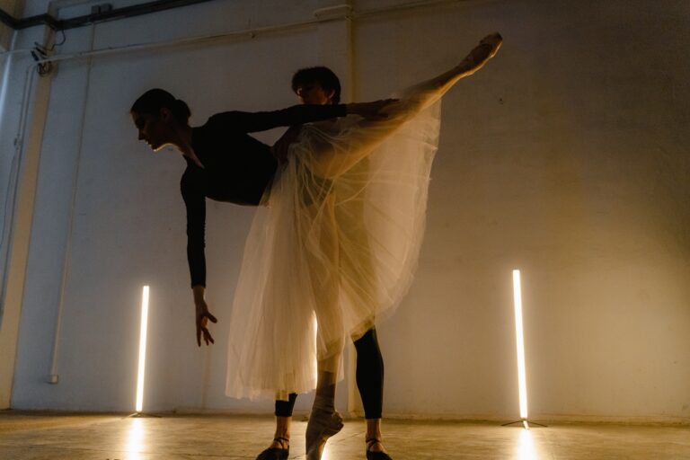 Two ballerinas are performing in a dark room exploring the intricate dance of first-party and third-party cookies.